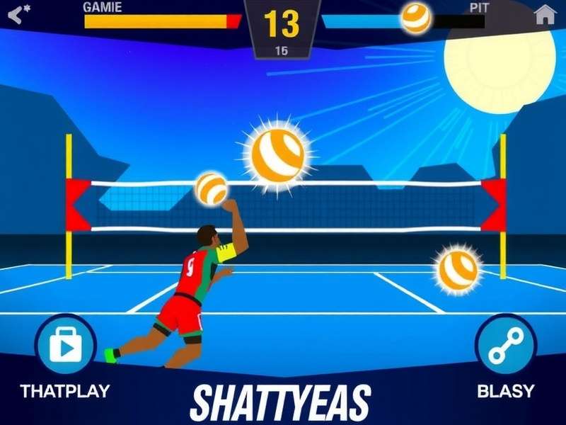 Hindustan Volley Starz in Action Hindustan Volley Starz Gameplay Screenshot